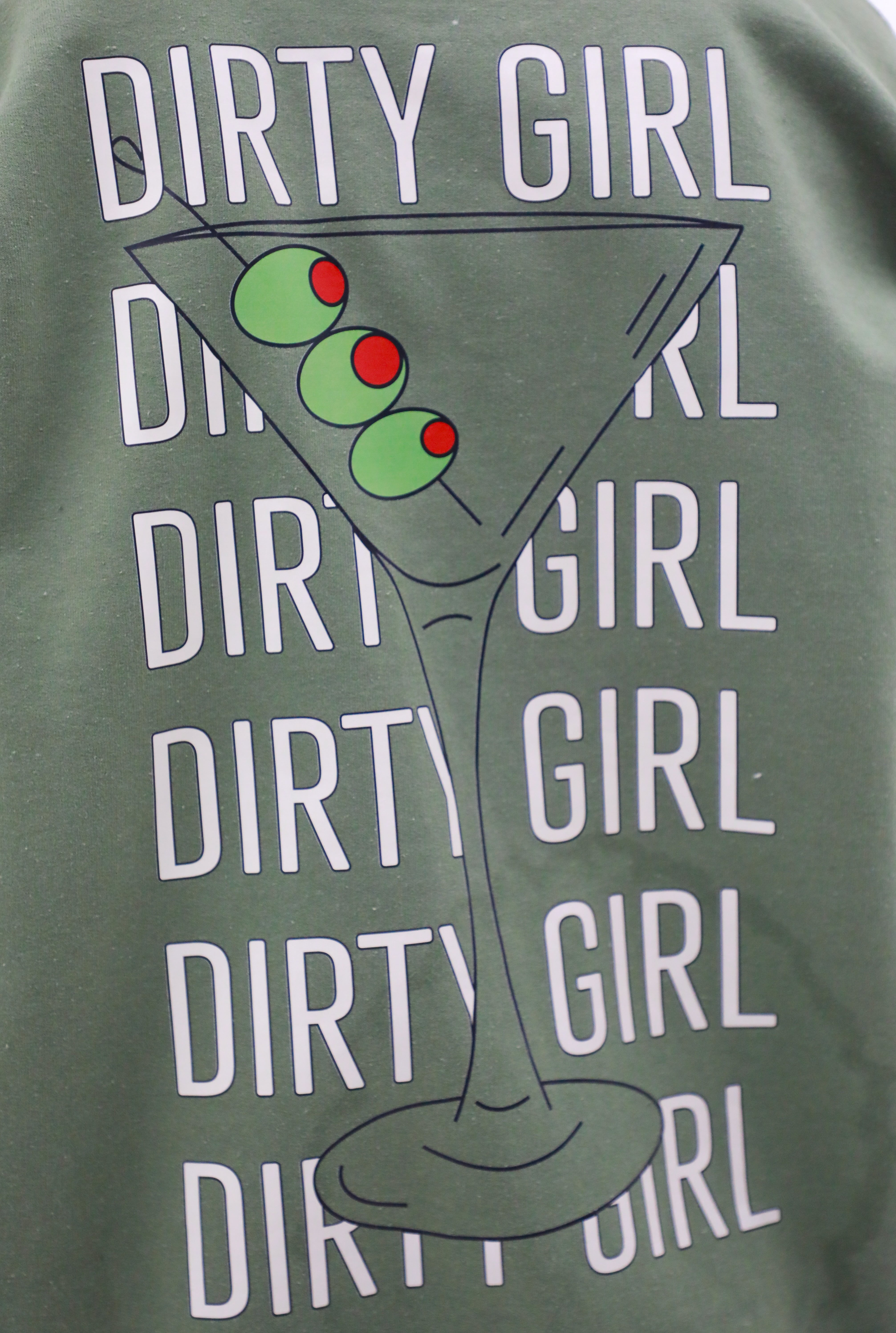 Merry Crewneck Sweatshirt - Dirty Girl