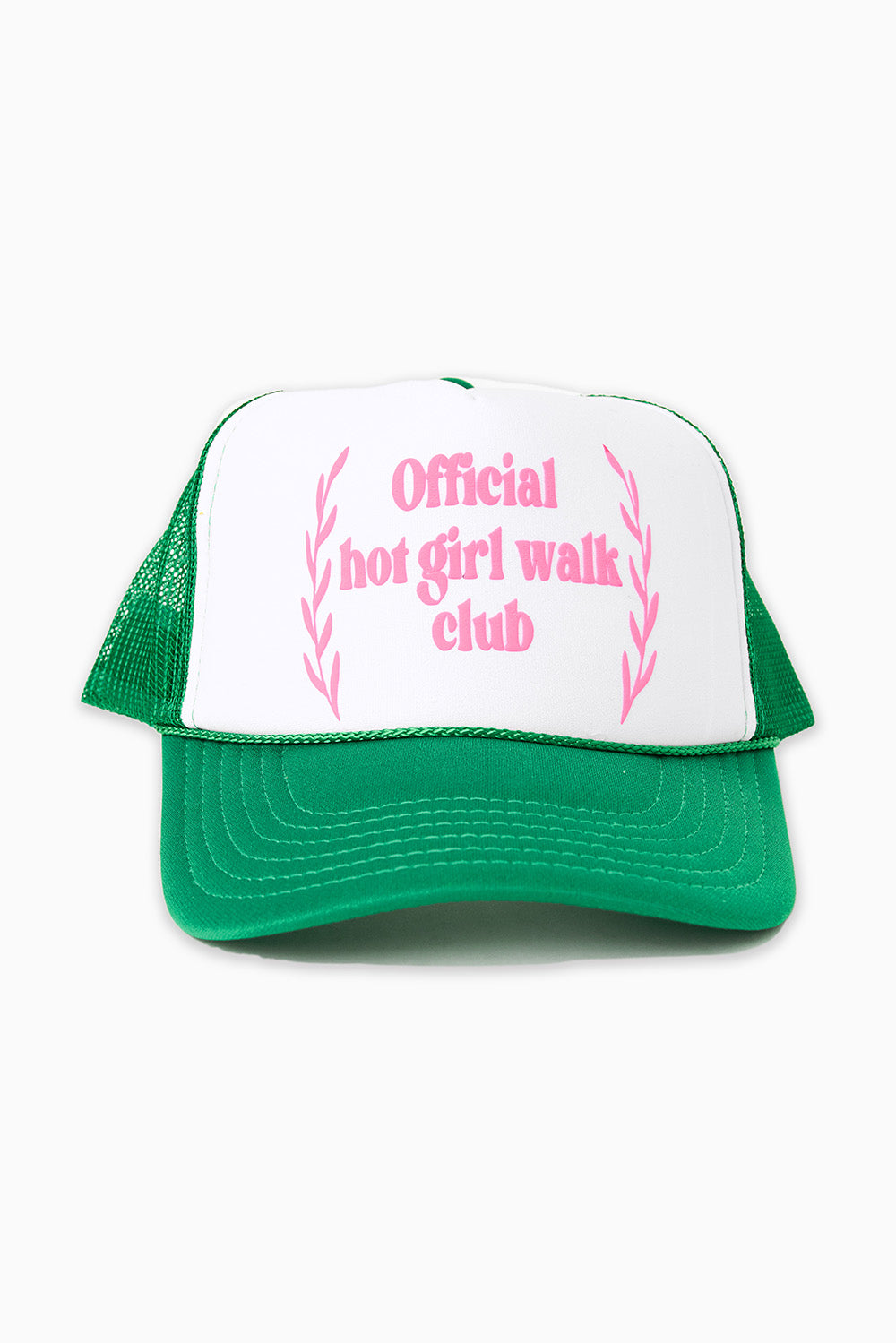 Hot Girl Walk Trucker Hat - Green