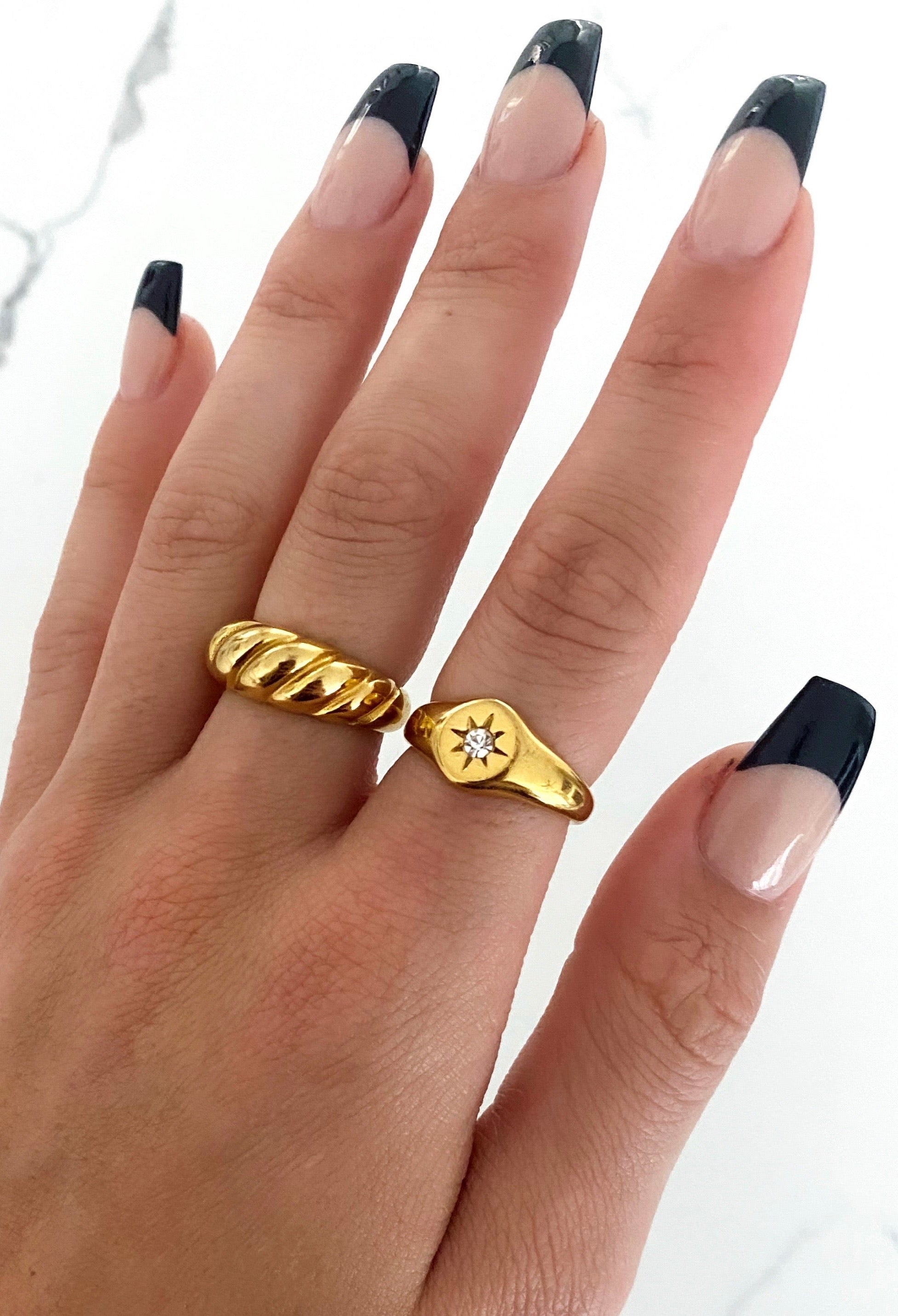 SMALL STARBURST RING