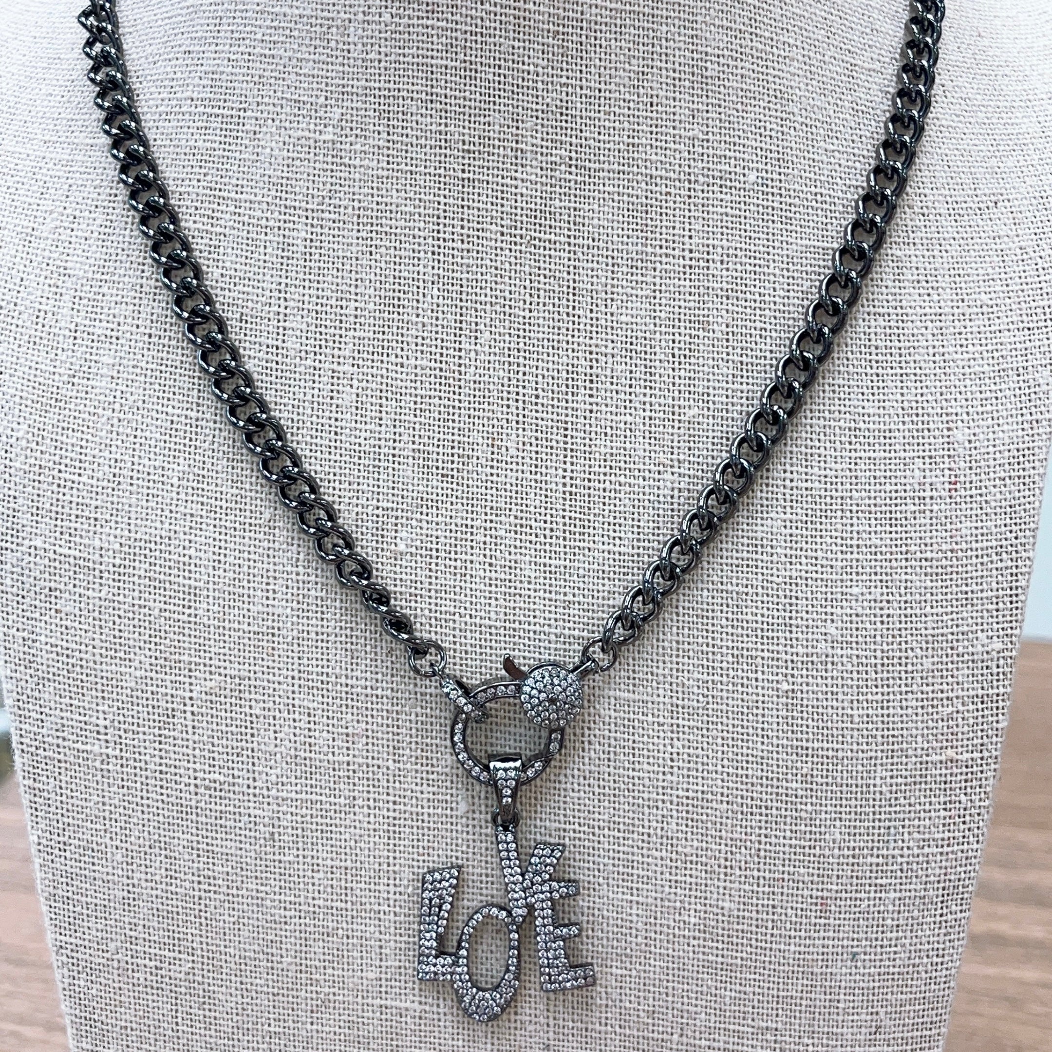 ¡°Love¡± is all you need Necklace
